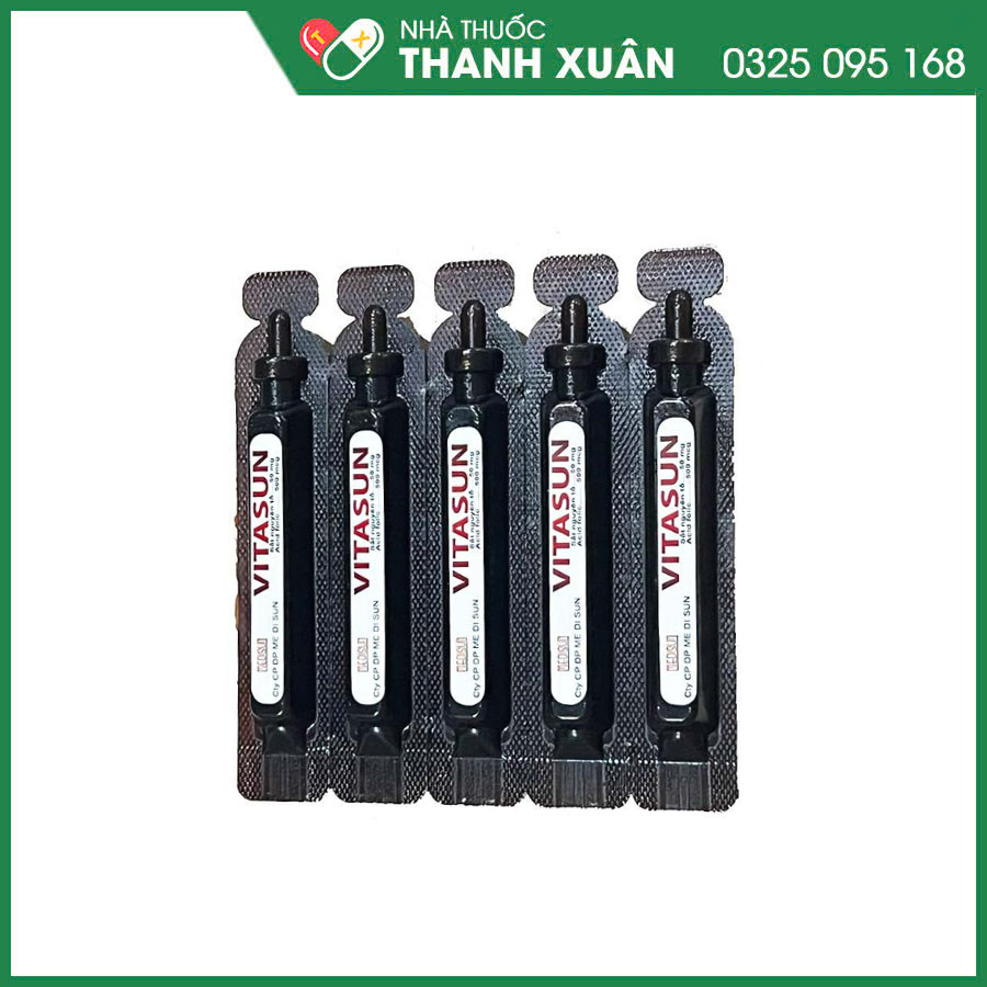 Vitasun thuốc điều trị và phòng ngừa bệnh thiếu máu